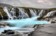  Brúárfoss มหัศจรรย์น้ำตกสีฟ้าแห่งไอซ์แลนด์