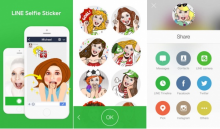 LINE Selfie Sticker  สติ๊กเกอร์ใหม่ที่จะพาให้คุณสนุกไปกับการสร้างสติ๊กเกอร์ด้วยรูปคุณเอง