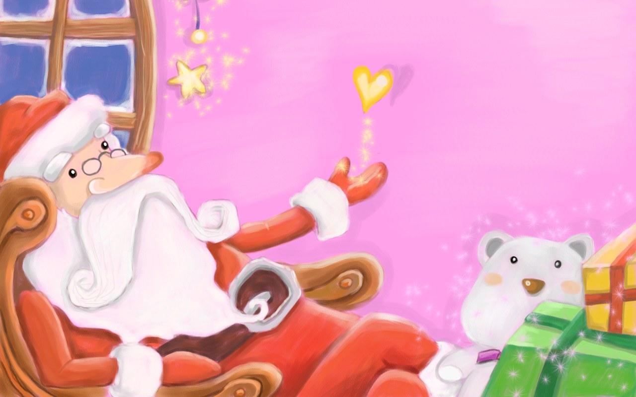 วอลเปเปอร์ Lovely Christmas CG Art and Paintings