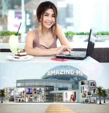 Amazing Me แอปใหม่ล่าสุด! เดินทางผ่านเฟสบุ๊คไทม์ไลน์ ไปพร้อมๆกับสาววุ้นเส้น