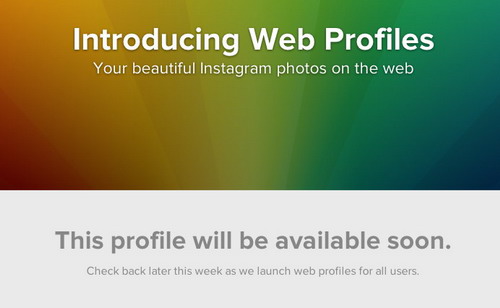 สาวกห้ามพลาด!! Instagram Web Profiles เริ่มเปิดให้ใช้งานกันแล้ว