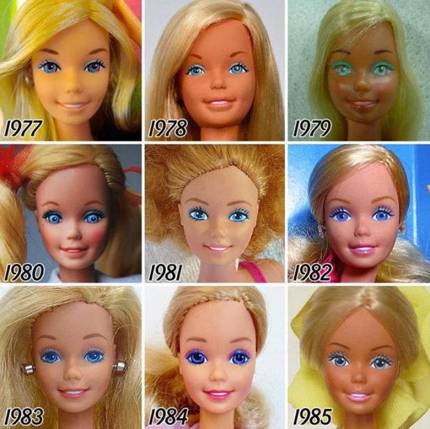 มาดู 56 ปี ของวิวัฒนาการตุ๊กตาบาร์บี้