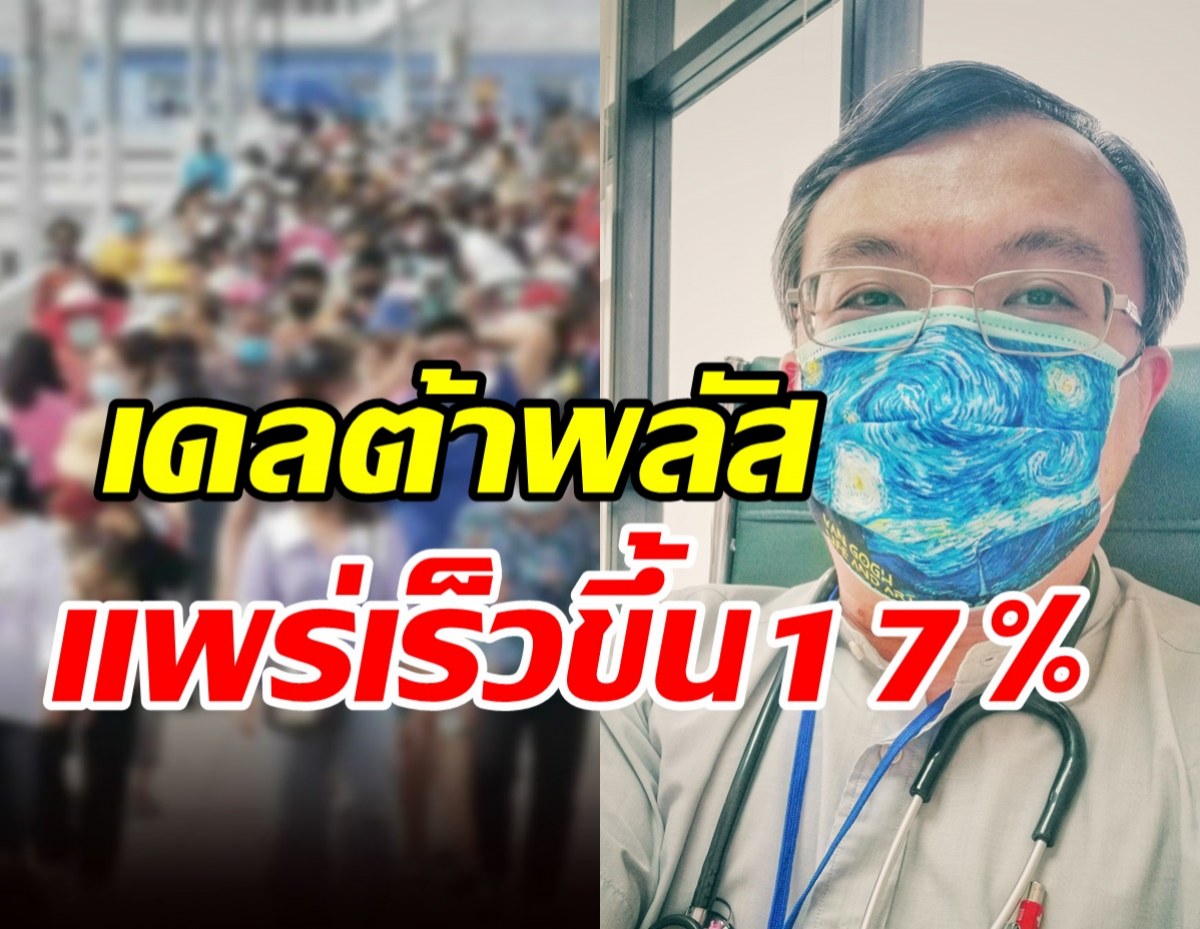 ทำความรู้จักโควิดเดลต้าพลัส แพร่เร็วขึ้น17%พบมากในเด็ก-เยาวชน