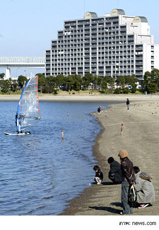 อันดับ 9. หาด Odaiba ที่กรุงโตเกียว ประเทศญี่ปุ่น