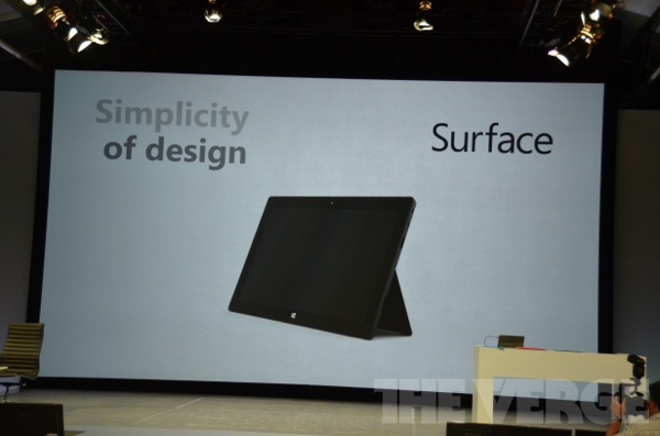 สำหรับ Surface for Windows 8 Pro มีปากกาให้ด้วย สามารถทำงานได้ทั้งแบบใช้มือและใช้ปากกา โดยหากใช้ปากกาจะเข้าสู่การเขียนการวาดโดยอัตโนมัติ