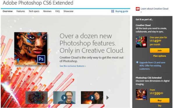 Adobe เลิกขายซอฟต์แวร์แบบกล่อง, เปิดให้เช่า/ขายผ่านการดาวน์โหลดอย่างเดียว