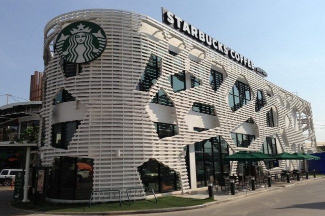 10 ร้าน Starbuck ที่น่านั่งที่สุดในโลก