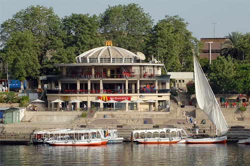  McDonald’s on the Water in Aswan, Egypt