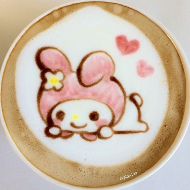 ลาเต้อาร์ต (Latte Art) ศิลปะฟองนมบนแก้วกาแฟ