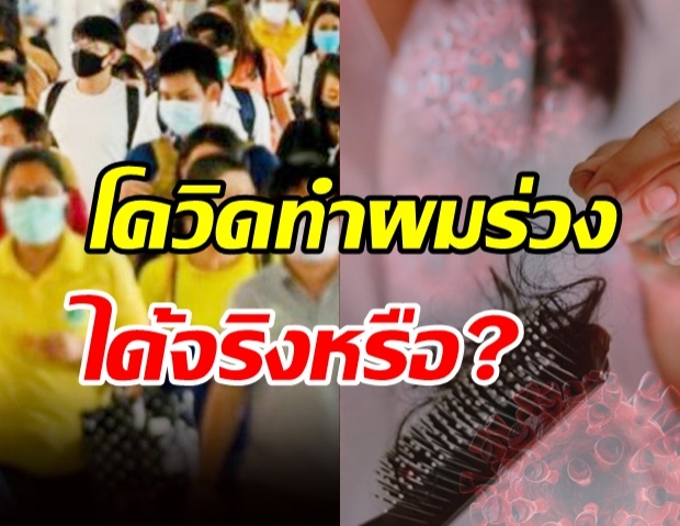   ไขข้อสงสัยติดโควิด-19 ทำให้ ‘ผมร่วง’ได้จริงหรือ?