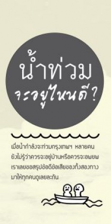 น้ำท่วม...อยู่ไหนดี??