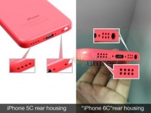 หลุดอีก!! ฝาหลัง iPhone 6c แฟลช Dual LED , ช่องลำโพงคู่