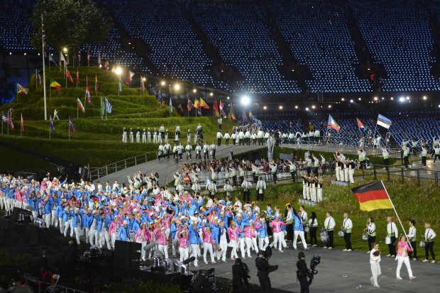 ประมวลภาพพิธีเปิดโอลิมปิก 