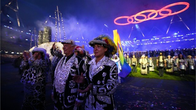 ประมวลภาพพิธีเปิดโอลิมปิก 