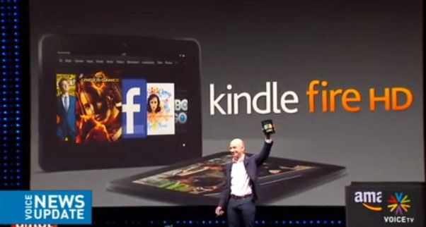 อะเมซอนเปิดตัว Kindle Fire HD รุ่นใหม่ล่าสุด
