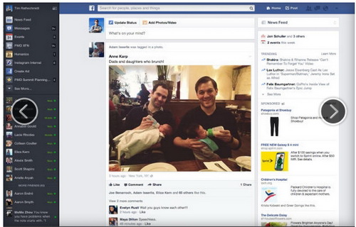 วิวัฒนาการเว็บ facebook เนื่องในวันครบรอบ 10ปี 