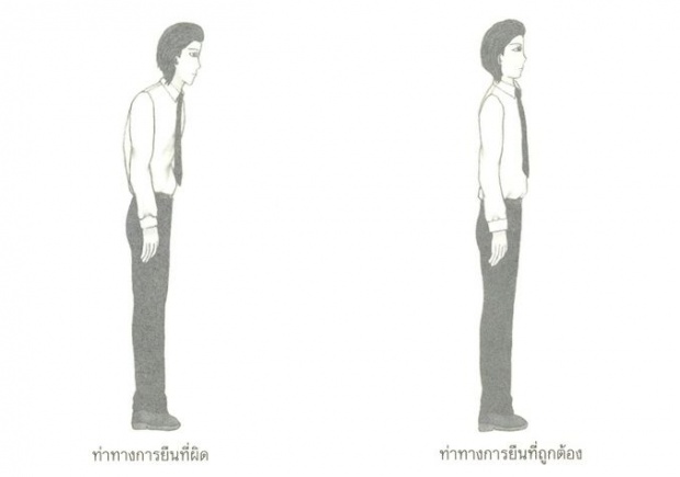 ท่ายืน-นั่ง-นอน ที่ถูกต้อง ทำซะนะ จะได้ไม่ปวดหลัง