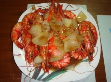 กุ้งอบเนย