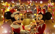 วอลเปเปอร์ Hong Kong Disneyland Christmas Fantasy