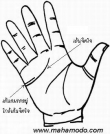 ดูลายมือ เส้นแต่งงาน