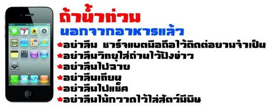 ทำเองง่าย ๆ ... ยามน้ำท่วม