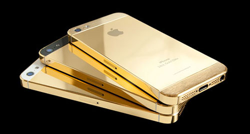 iPhone 5S จะมีสีทองกับความจุ 128GB