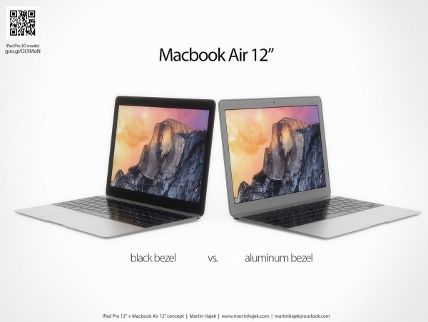 หลุดภาพเรนเดอร์ล่าสุดของ iPad Pro และ MacBook Air 12 นิ้ว!!!