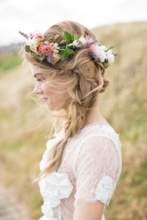 Bouquet Hair ทรงผมเจ้าสาวประดับดอกไม้สุดโรแมนติก