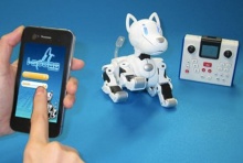 หุ่นยนต์น้องหมาควบคุมด้วยสมาร์ทโฟน