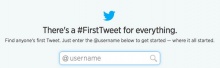 Tweet แรกของคุณบน Twitter คืออะไร มาดูกันได้ที่ #FirstTweet! 