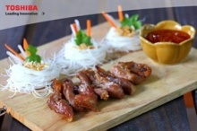 เส้นหมี่หมูย่าง 