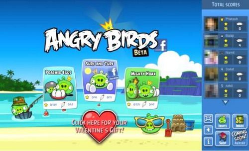 ลองเล่น Angry Birds บน Facebook ?