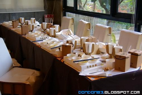 ร้านอาหารในไต้หวัน สร้างจากกระดาษทั้งร้าน 