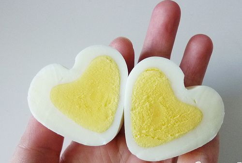 DIY ทำไข่ต้มรูปหัวใจ 