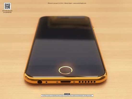 รอเปิดตัว iPhone6 ไม่ไหว ลองดูคอนเซปต์สุดอลังการกับ iPhone6 สีทอง!