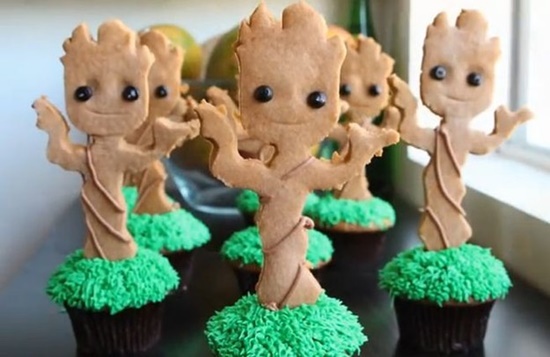 Groot Cupcakes สุดน่ารักน่าหม่ำ!!