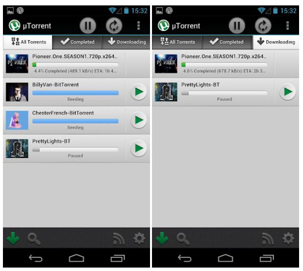 uTorrent for Android : โปรแกรมโหลดบิต บนโทรศัพท์/แท็บเล็ต Android !!