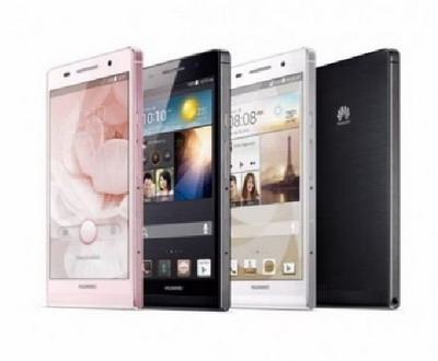 Huawei เปิดตัว Ascend P6 มือถือบางที่สุดในโลก เพียง 6.18 มิลลิเมตร