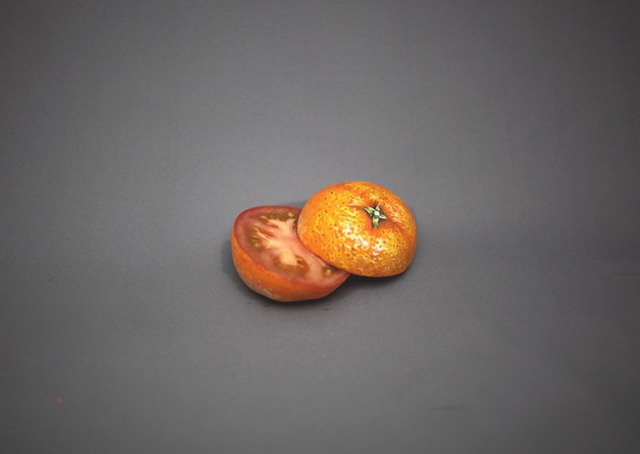 สุดยอด!! ศิลปินชาวญี่ปุ่น เปลี่ยนมะเขือเทศเป็นส้มได้