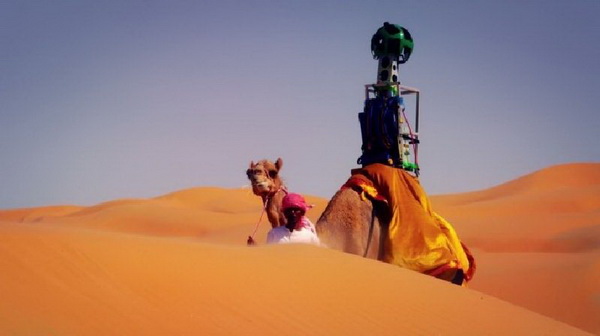 กูเกิ้ลเปิดบริการ เดสเสิร์ตวีว ติดกล้องหลังอูฐโชว์ทิวทัศน์ทะเลทราย