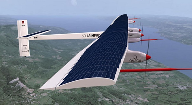 รู้ยัง!! เครื่องบินพลังงานแสงอาทิตย์ลำแรกของโลก!! เตรียมบินสร้างสถิติ