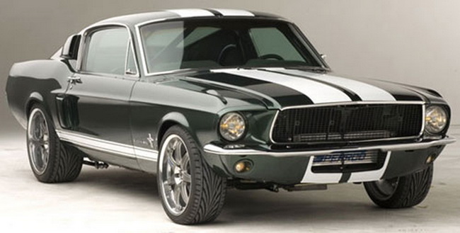 10. 1967 Ford Mustang Fastback