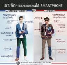 Infographic เจาะลึกคาเรกเตอร์คนใช้..สมาร์ทโฟน