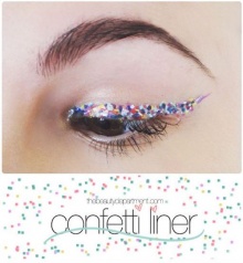 แต่งตาแซ่บแบบ Confetti Liner