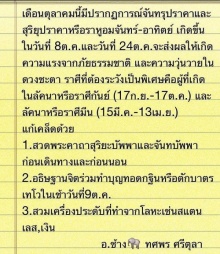 หมอช้างเตือน! 8 ต.ค. ราศีไหนเคราะห์ร้ายต้องระวัง!?