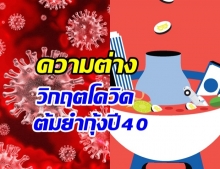 วิกฤตโควิด-19 ปี 63 ต่างกับต้มยำกุ้ง ปี 40 อย่างไร ?