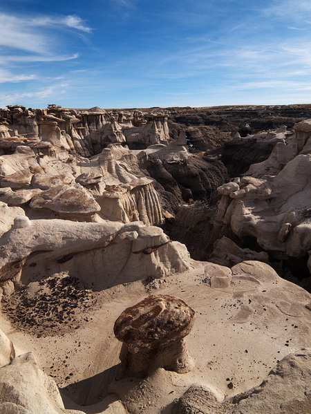 ทุ่งหินบิสไท ทุ่งหินร้างโบราณในรัฐนิวเม็กซิโก