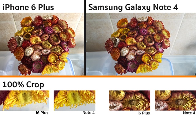 Samsung Galaxy Note 4 ปะทะ Apple iPhone 6 Plus กล้องใครเจ๋งกว่ากัน!?