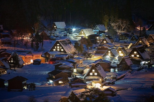 Shirakawa-go ประเทศญี่ปุ่น