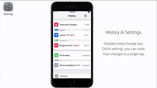 มาแล้วแนวคิด iOS 9 ปรับแต่งได้แทบทุกอย่าง ไม่ต้องเจลเบรก [คลิป]